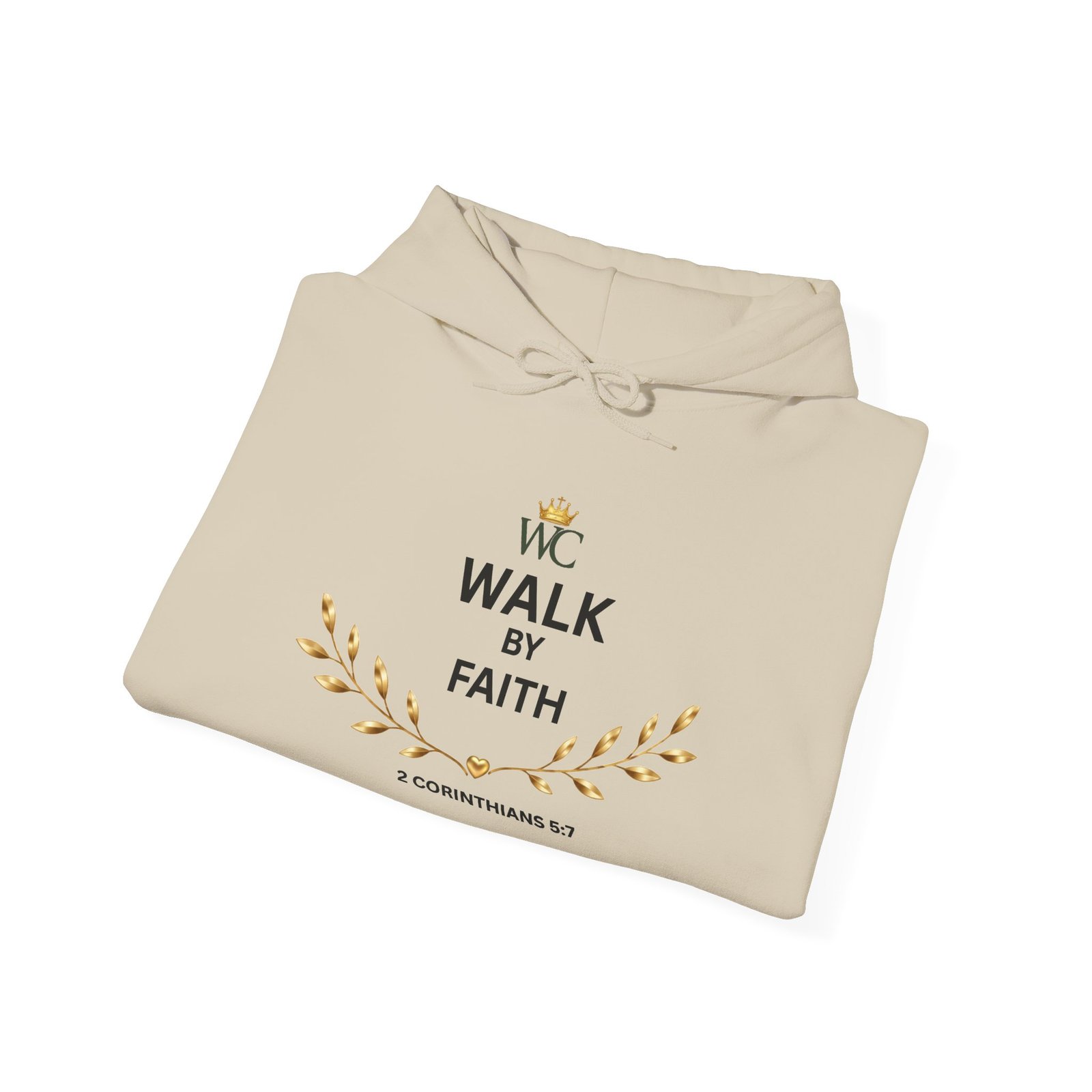 Walk by Faith Hooded Sweatshirt - Image 5
