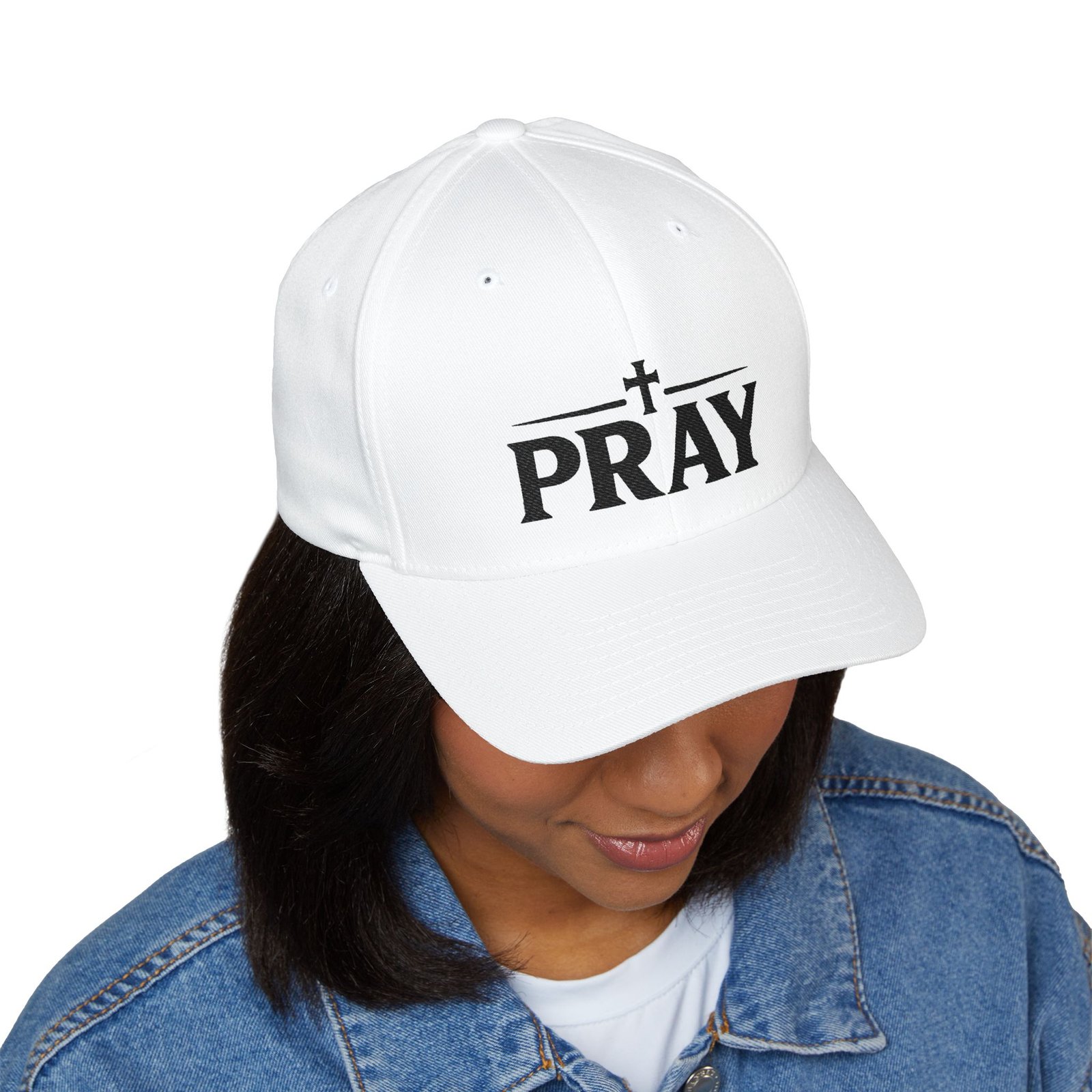 PRAY Closed-Back Structured Cap - Image 7