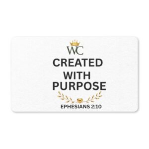 Created With Purpose Polyester Doormat