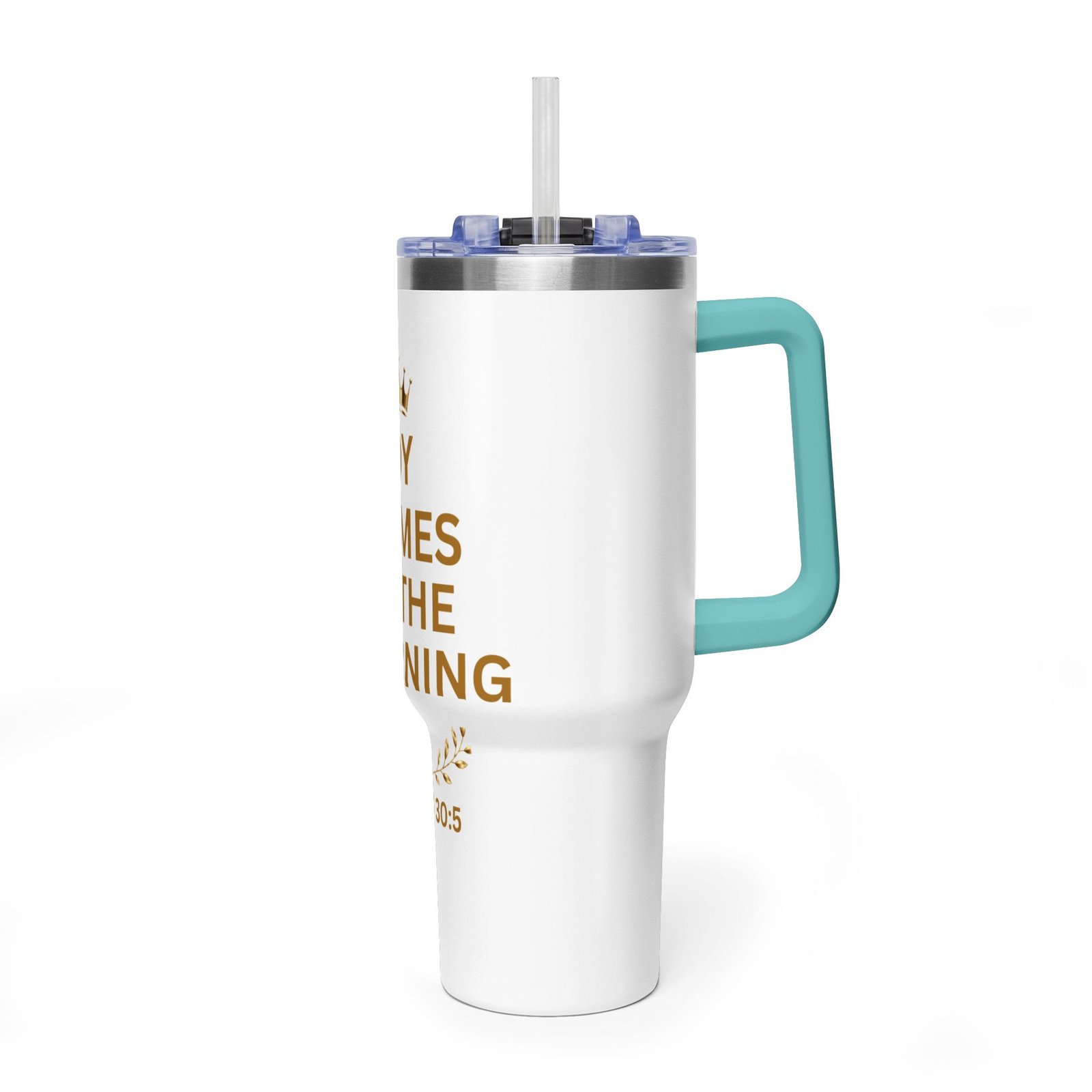 Joy Comes in the Morning Thermal Vacuum Tumbler - Image 28