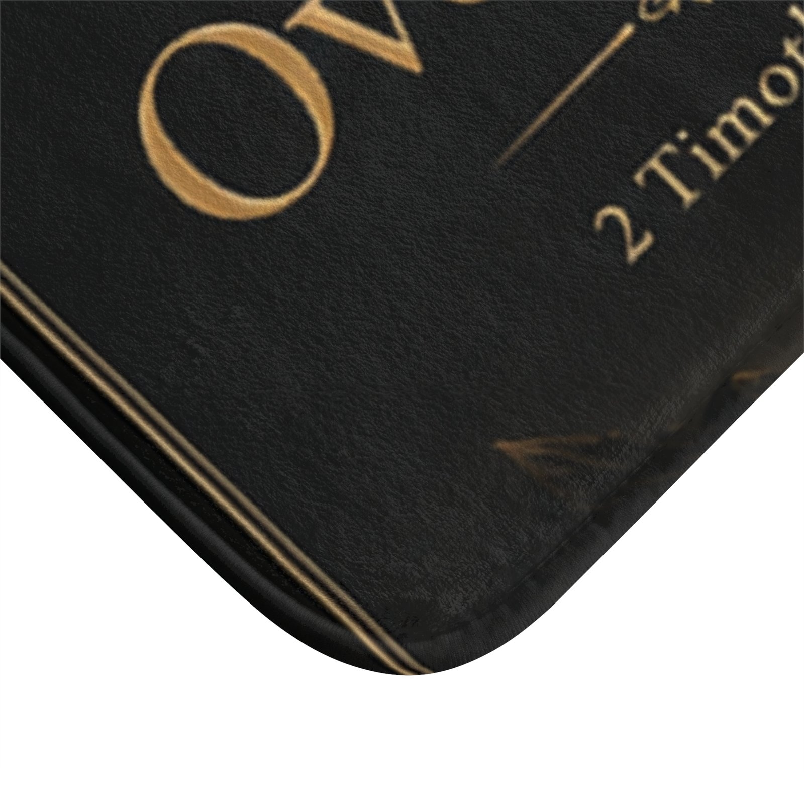 Faith Over Fear Christian Bath Mat - Image 2