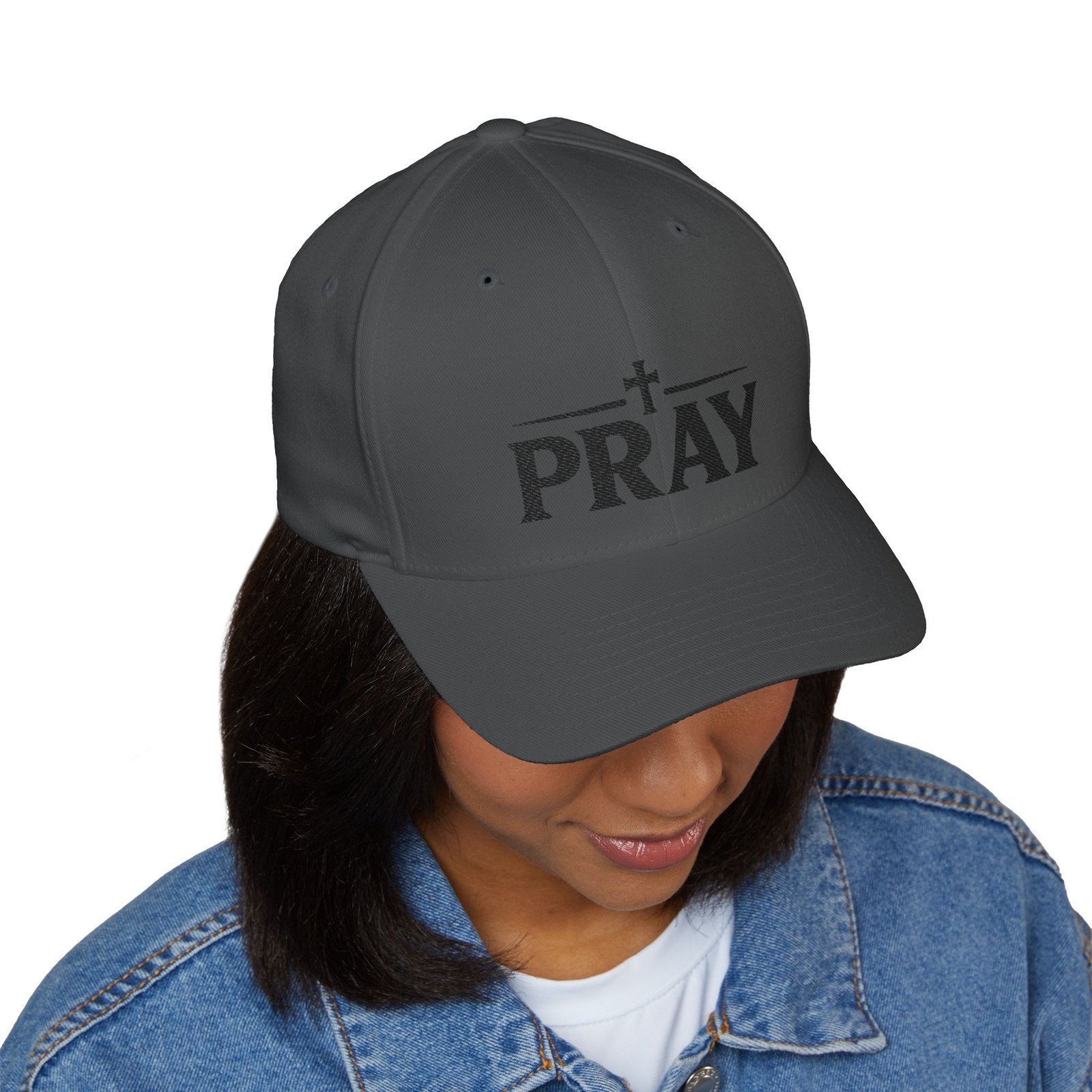 PRAY Closed-Back Structured Cap - Image 11