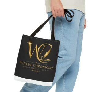 Winful Chronicles Signature Tote Bag (AOP)