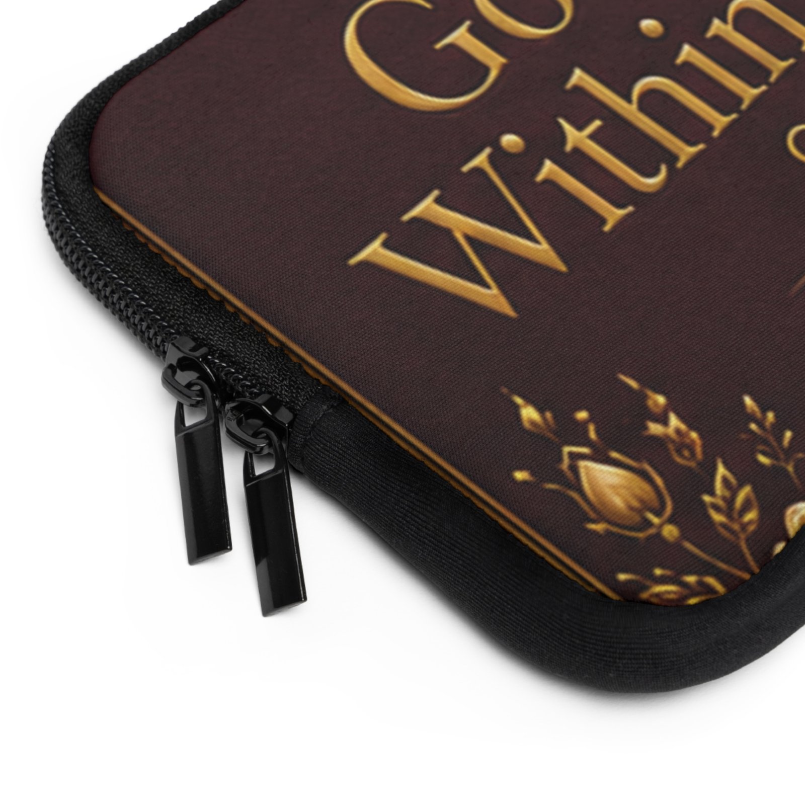 God Is Within Her Laptop Sleeve - Image 3