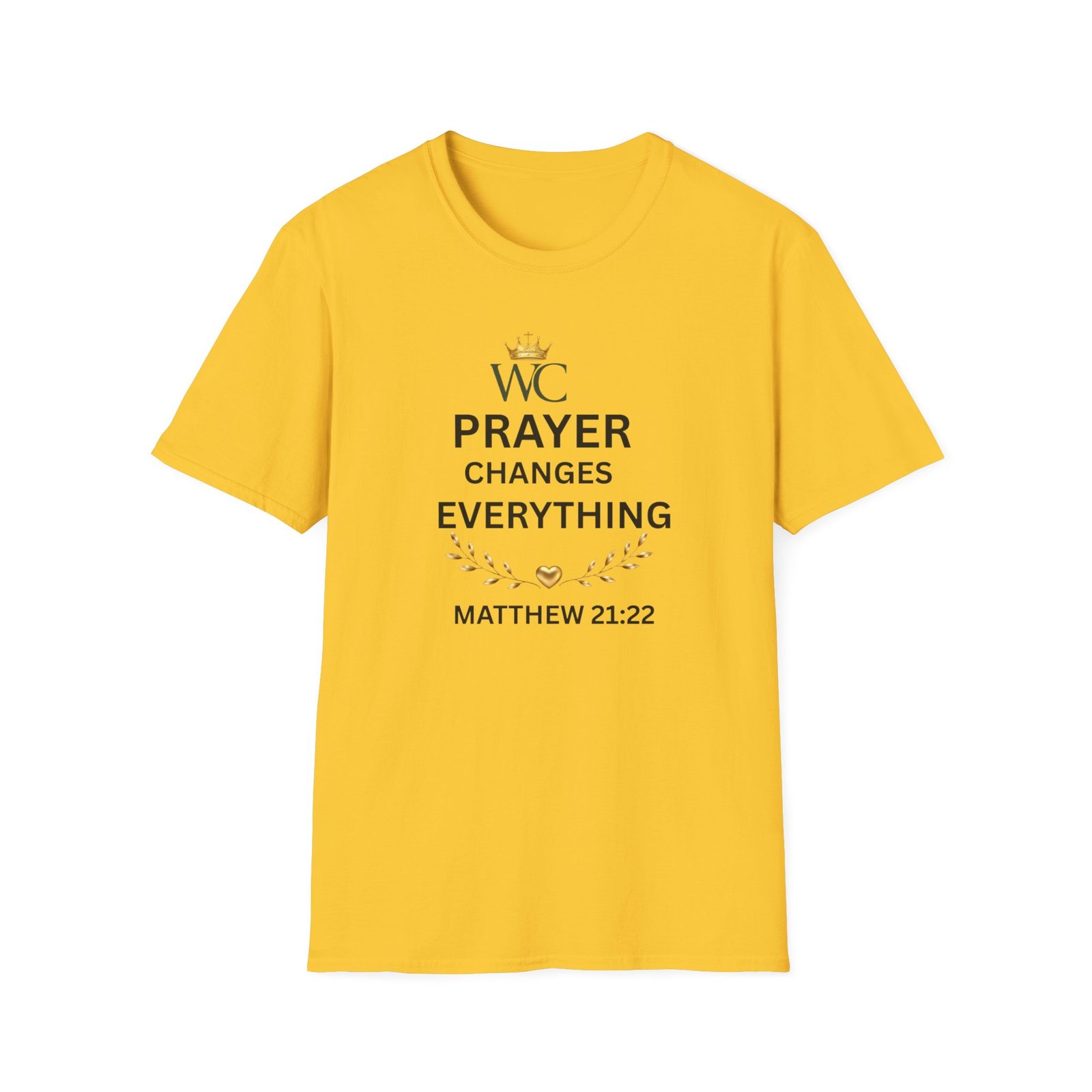 Prayer Changes Everything T-Shirt - Image 24