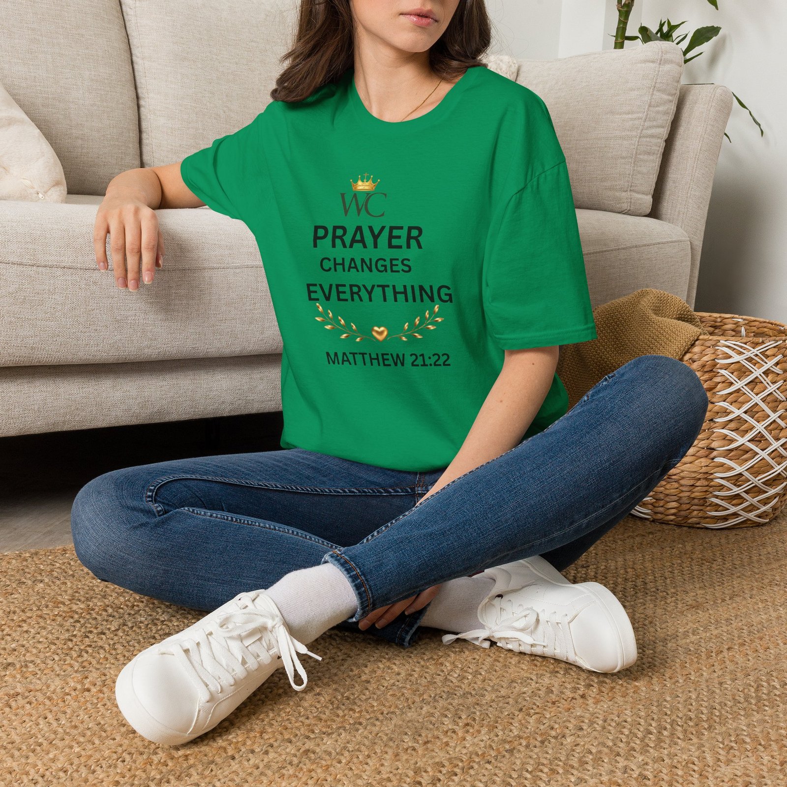 Prayer Changes Everything T-Shirt - Image 35