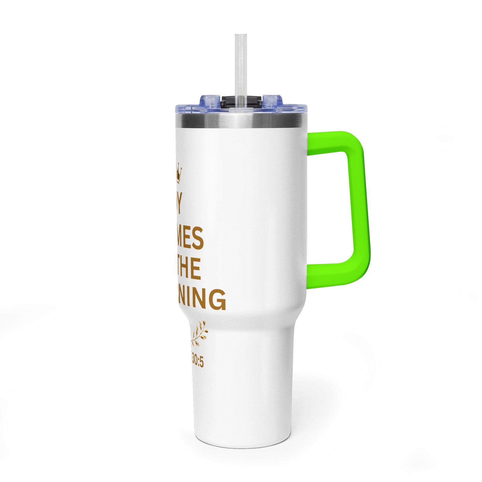 Joy Comes in the Morning Thermal Vacuum Tumbler - Image 20