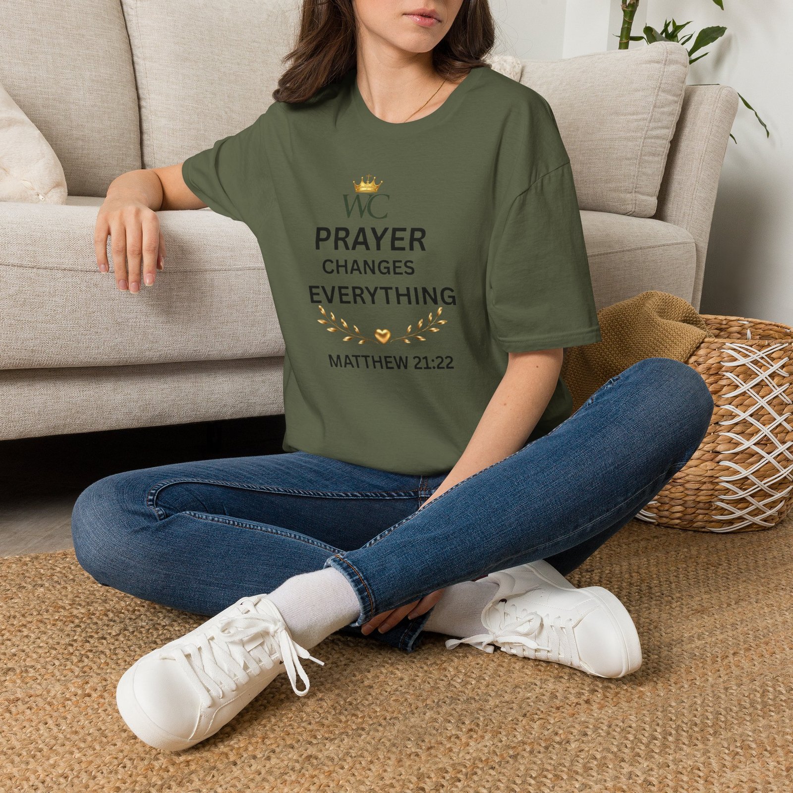 Prayer Changes Everything T-Shirt - Image 27