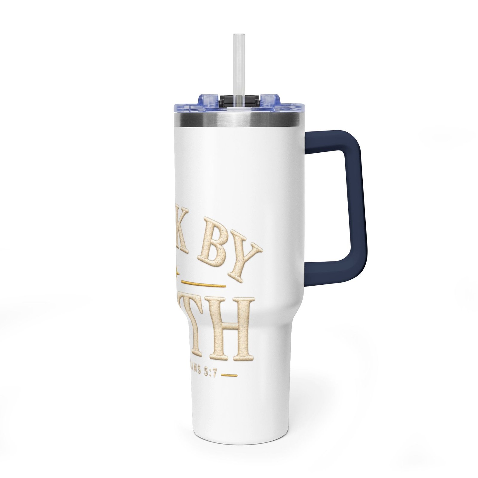 Walk by Faith Vacuum Thermal Tumbler - Image 36