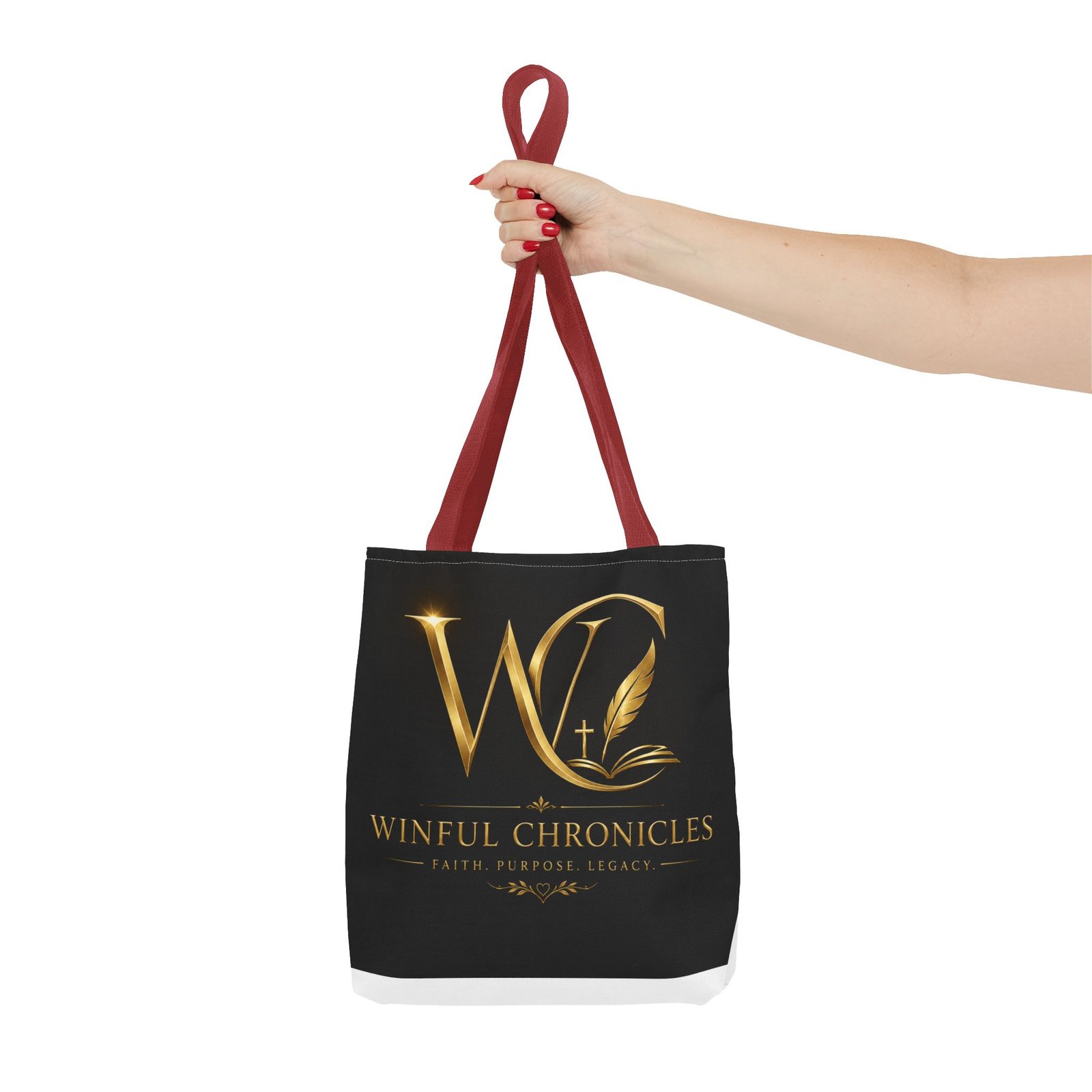 Winful Chronicles Signature Tote Bag (AOP) - Image 8