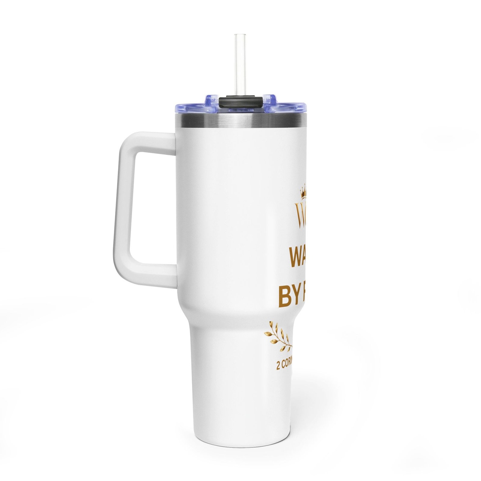 Walk By Faith Thermal Vacuum Tumbler - Image 2