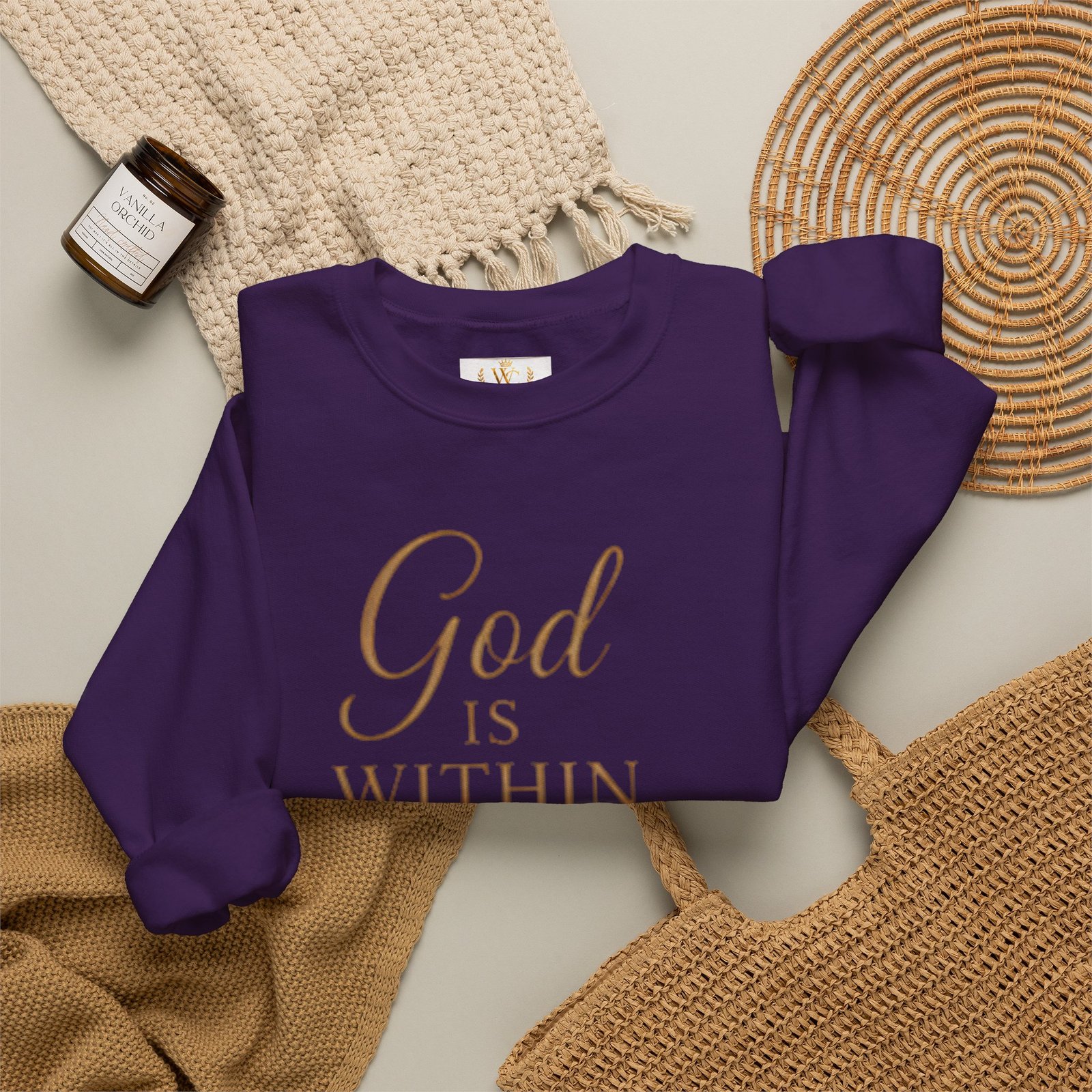 God Is Within Her Unisex Sweatshirt - Image 17