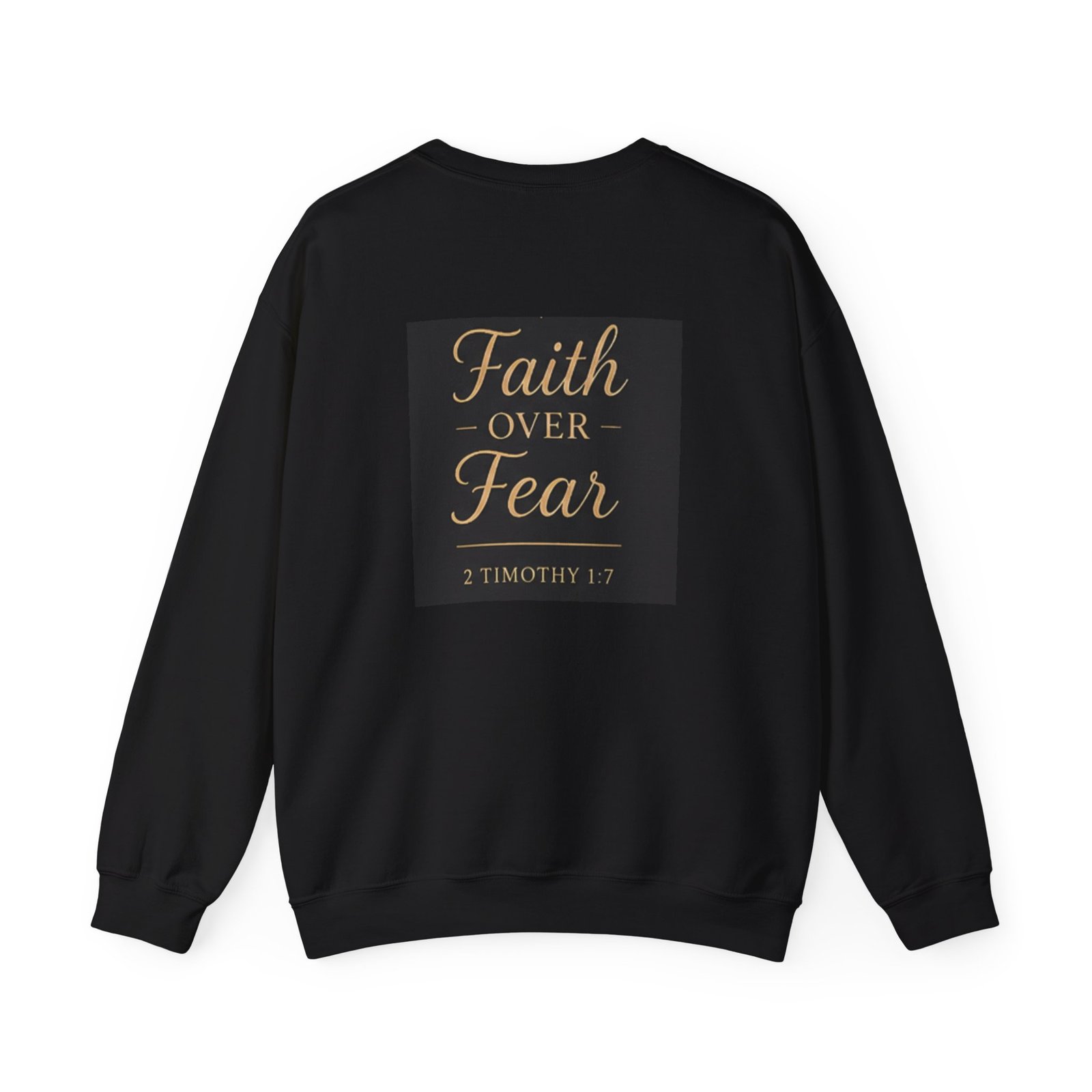 Faith Over Fear Unisex Sweatshirt - Image 3