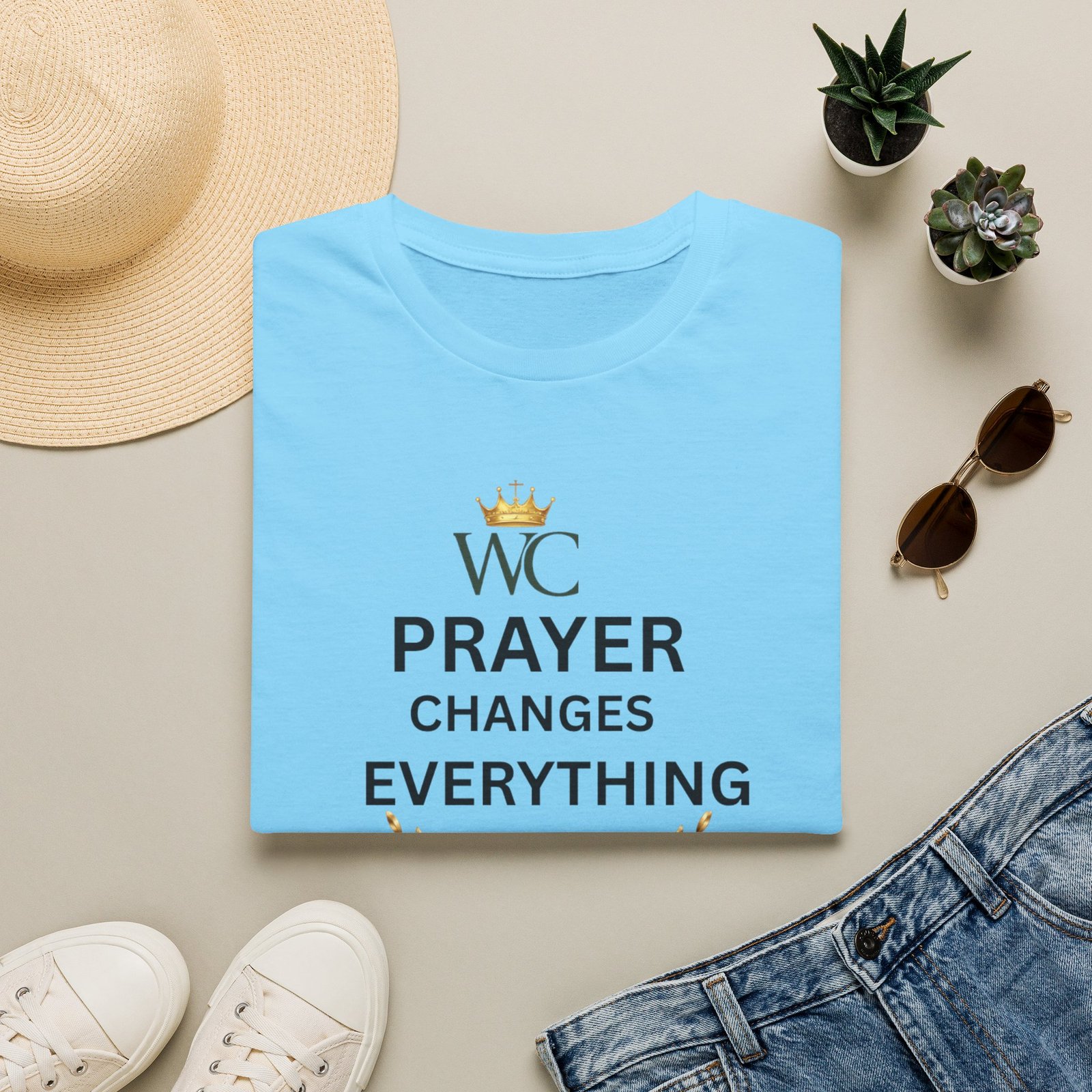 Prayer Changes Everything T-Shirt - Image 38