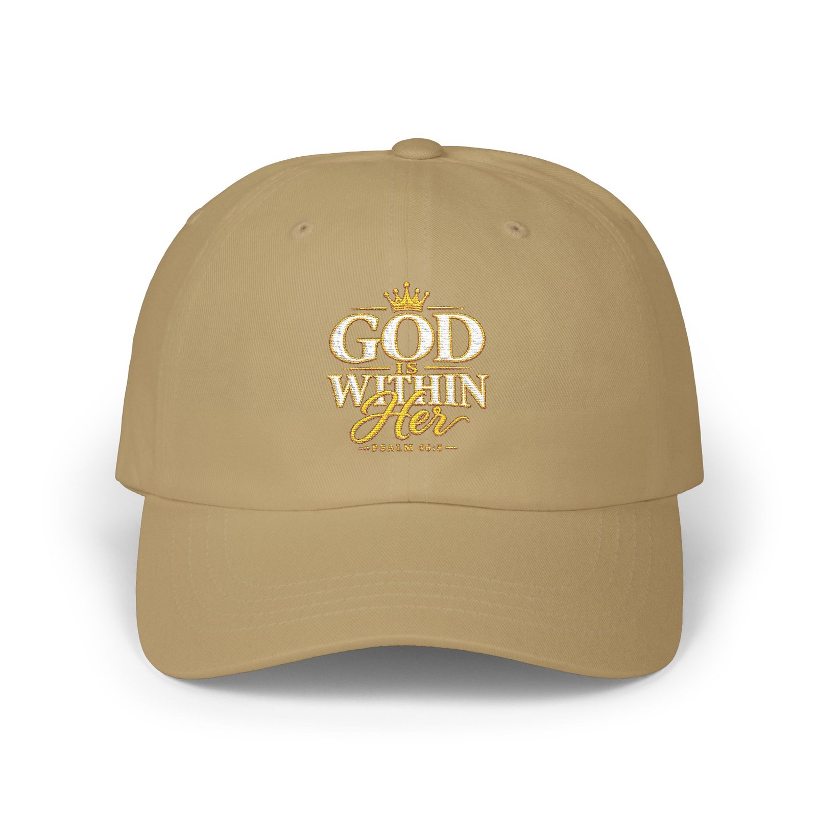 God Is Within Her Classic Dad Cap - Image 13