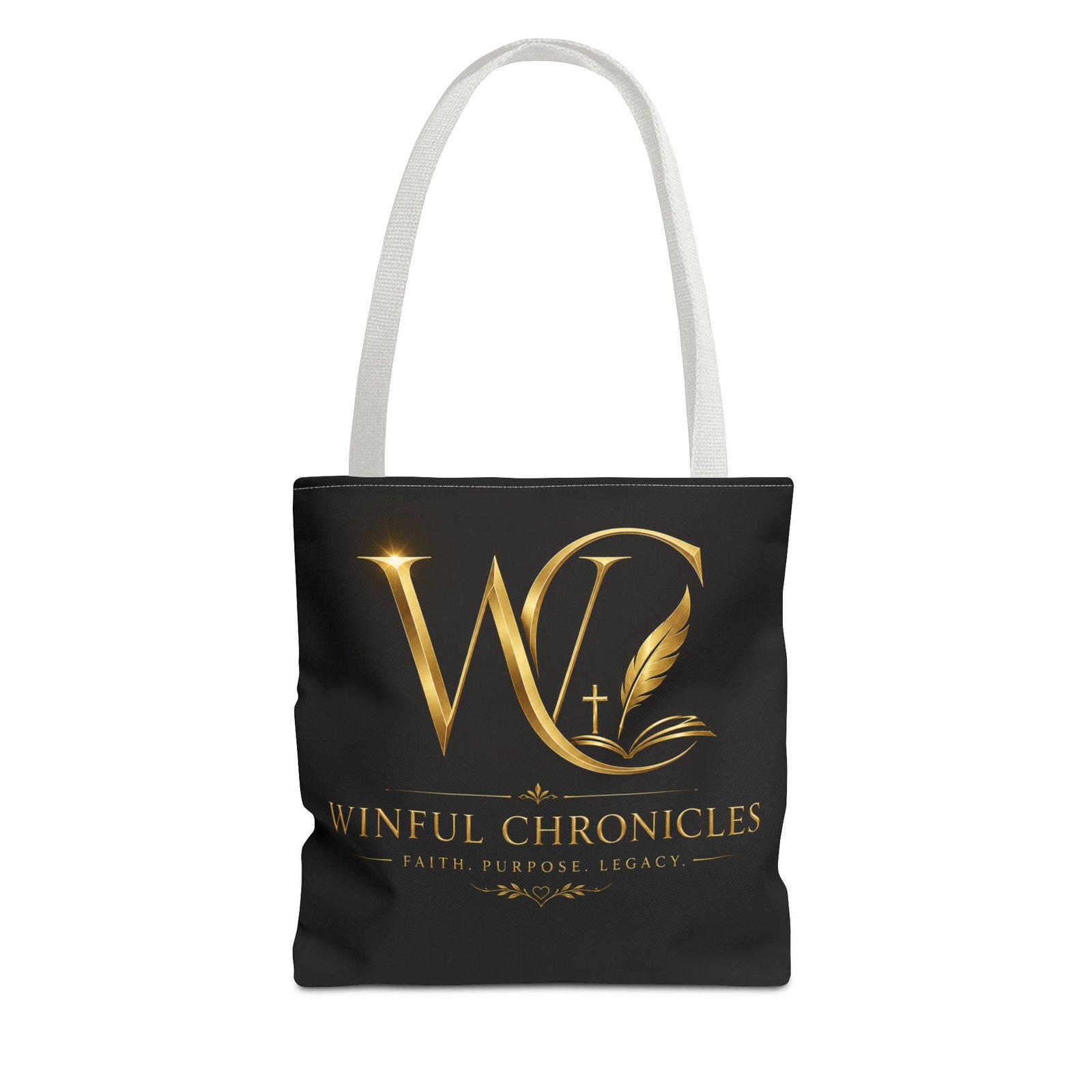 Winful Chronicles Signature Tote Bag (AOP) - Image 9