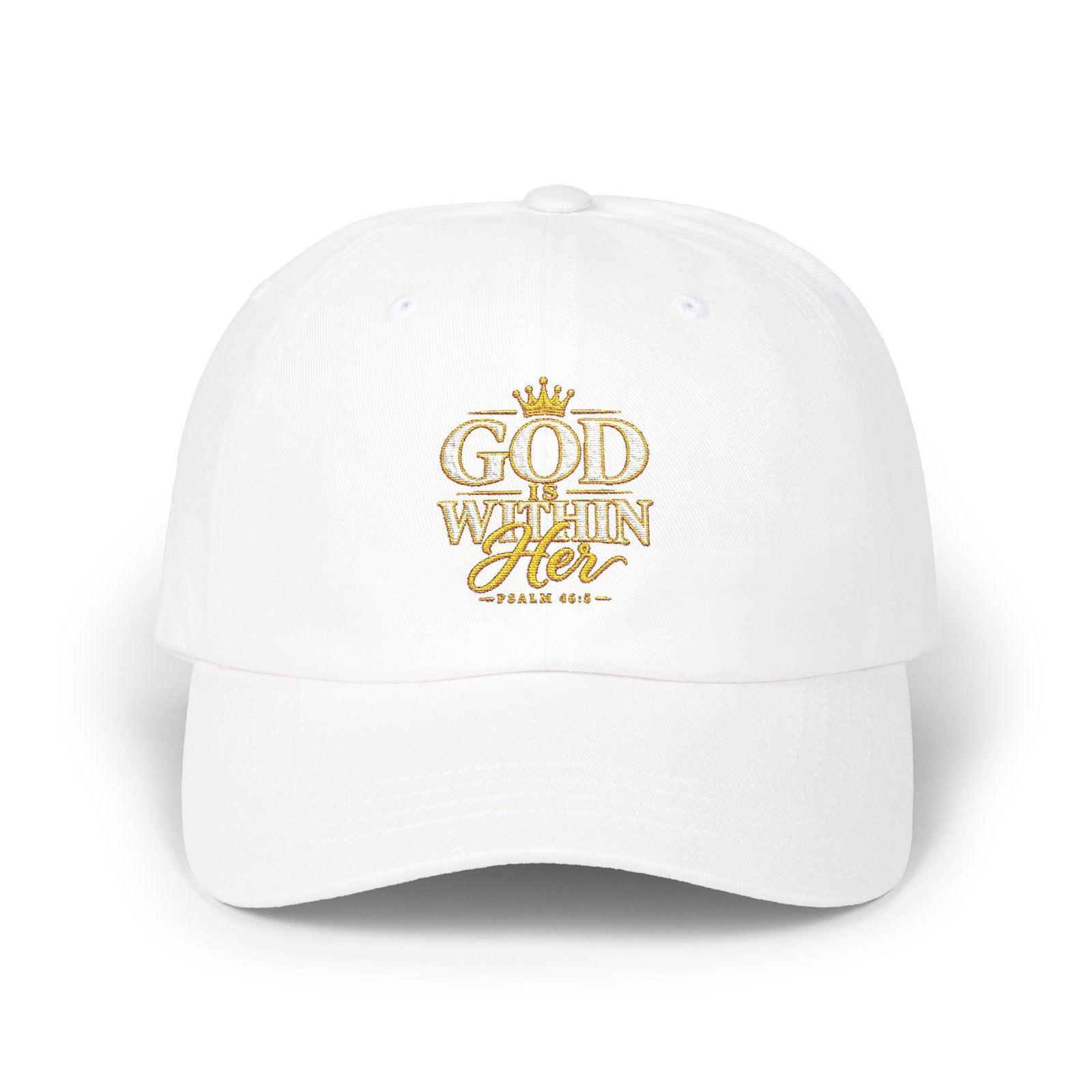 God Is Within Her Classic Dad Cap - Image 5