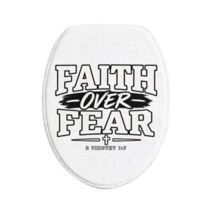 Faith Over Fear Bath Mat 3-Piece Set