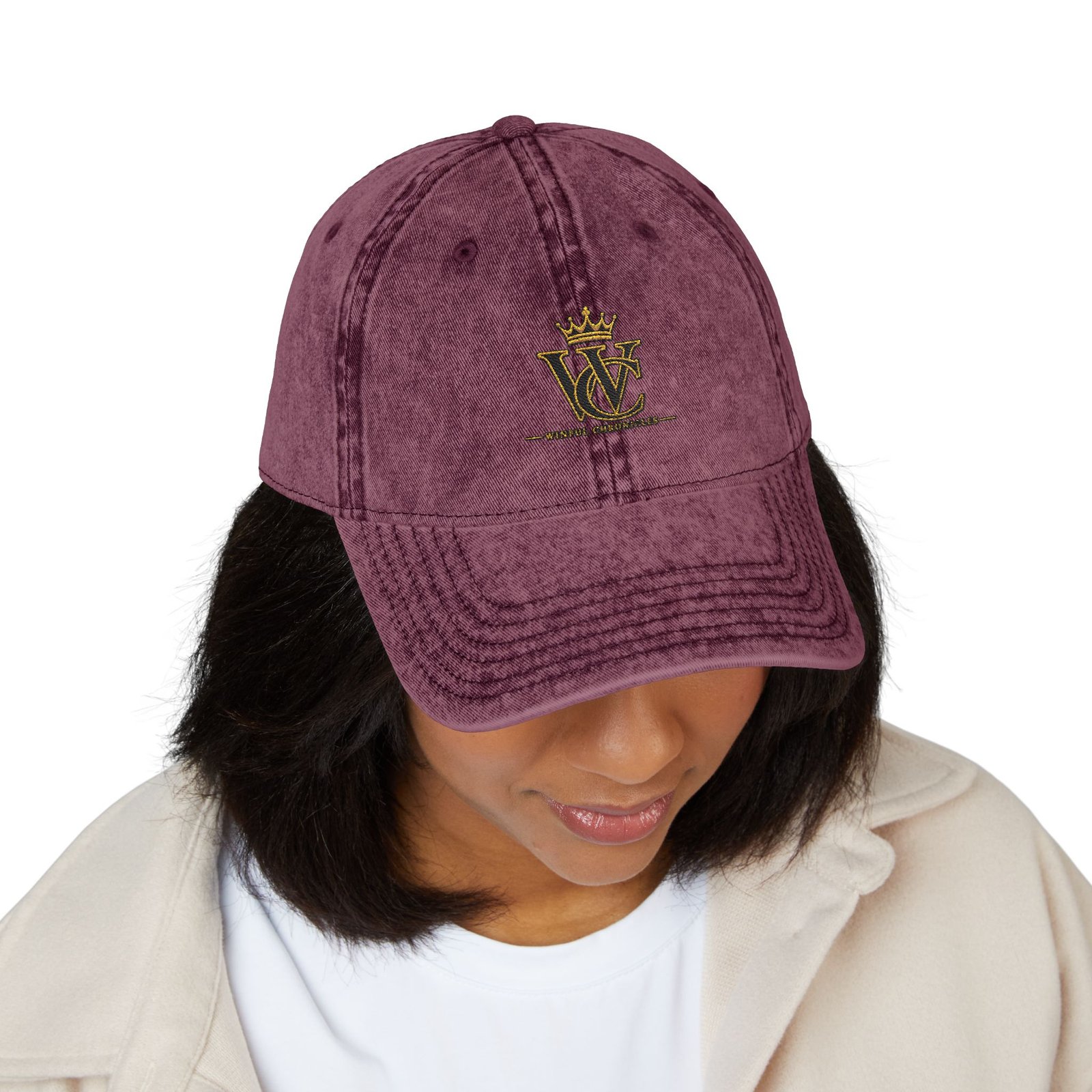 Winful Chronicles Crown Vintage Cap (Embroidery) - Image 22
