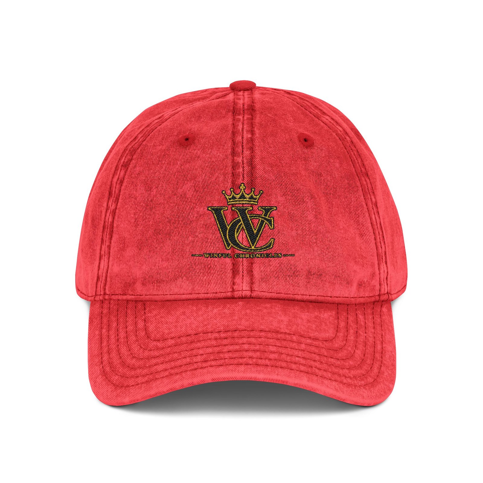 Winful Chronicles Crown Vintage Cap (Embroidery) - Image 5