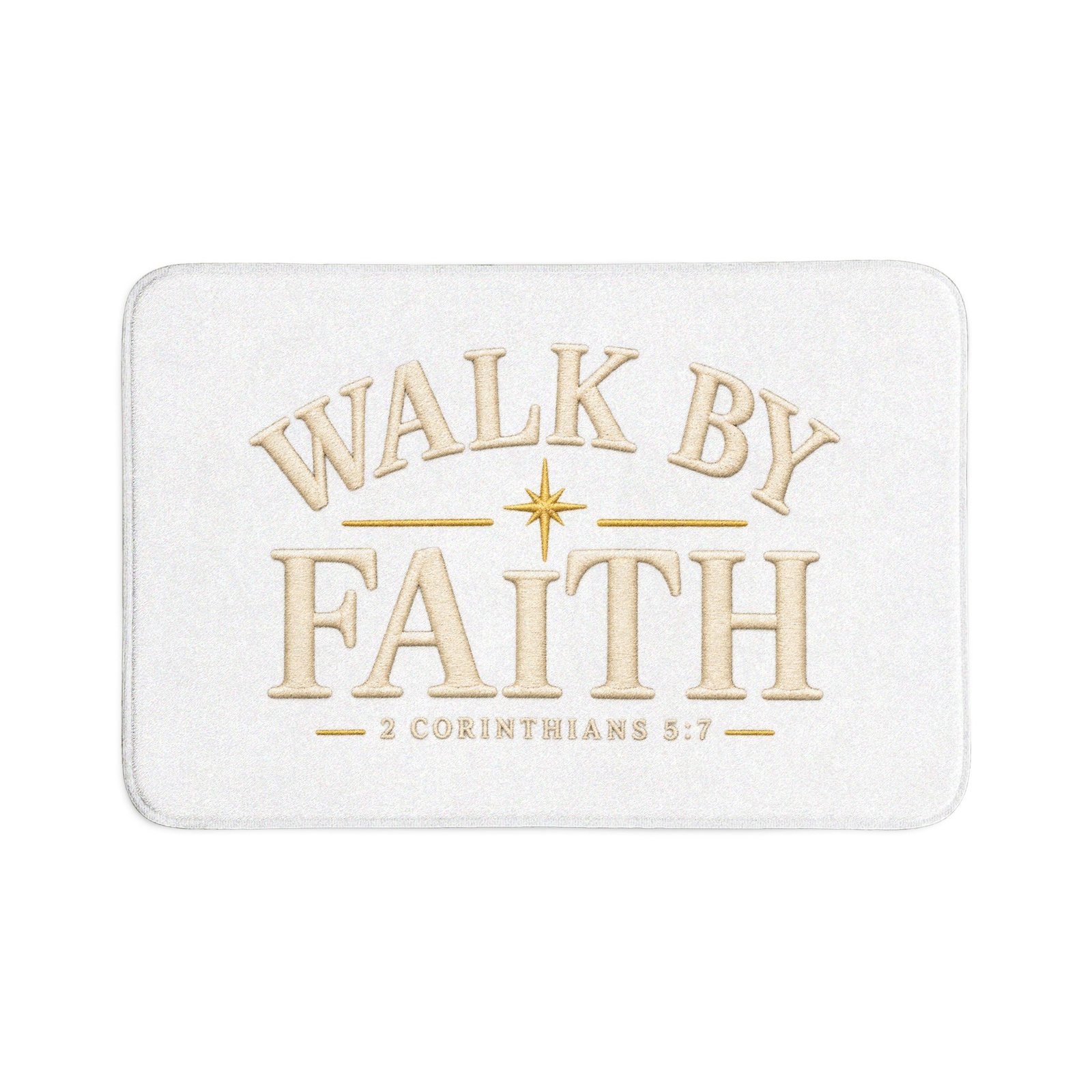 Walk by Faith Bath Mat 3-Piece Set - Image 3