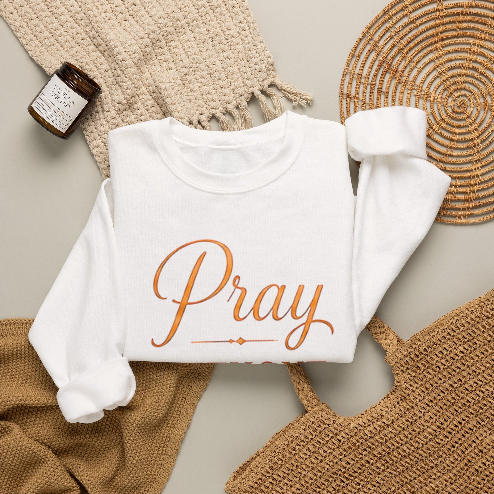 Pray Without Ceasing Unisex Sweatshirt - Image 9