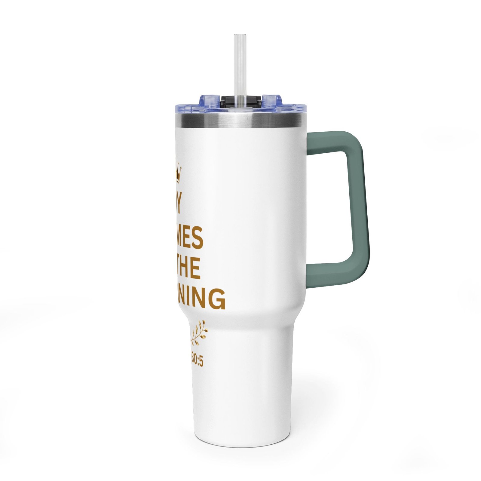 Joy Comes in the Morning Thermal Vacuum Tumbler - Image 32