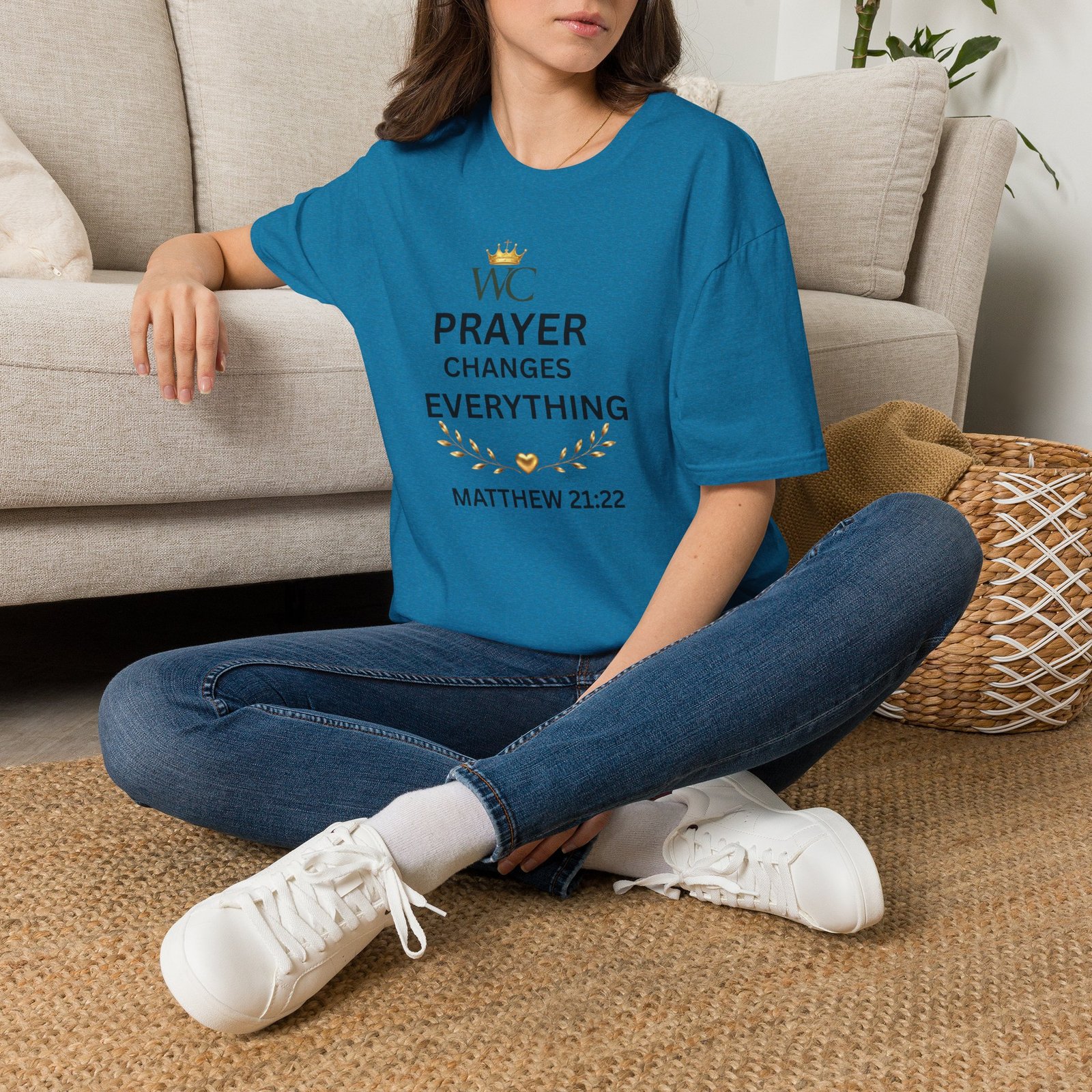 Prayer Changes Everything T-Shirt - Image 47