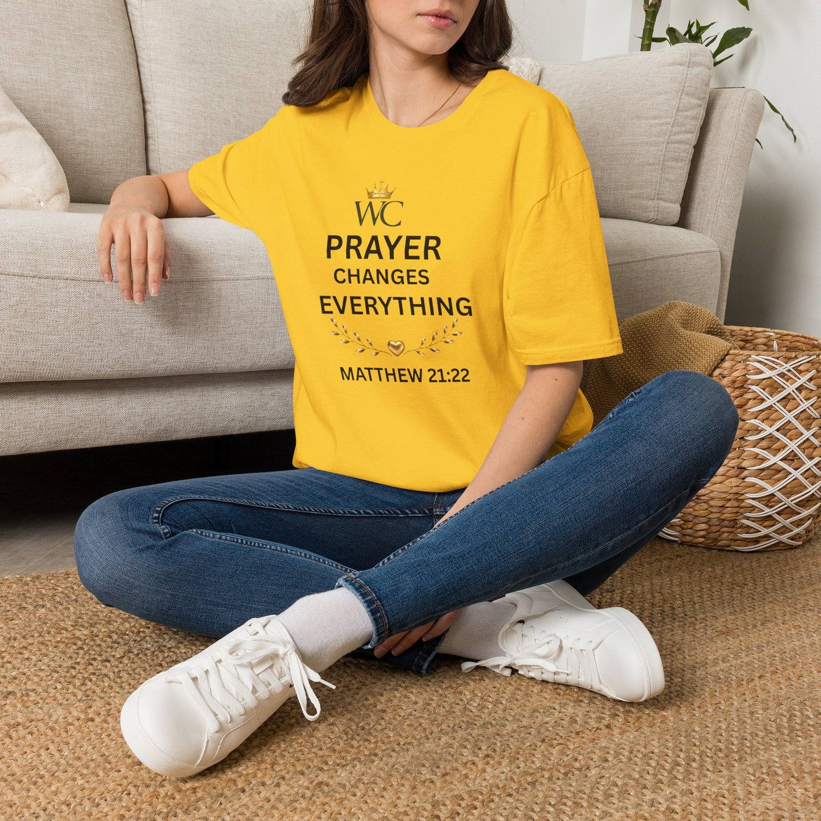 Prayer Changes Everything T-Shirt - Image 23