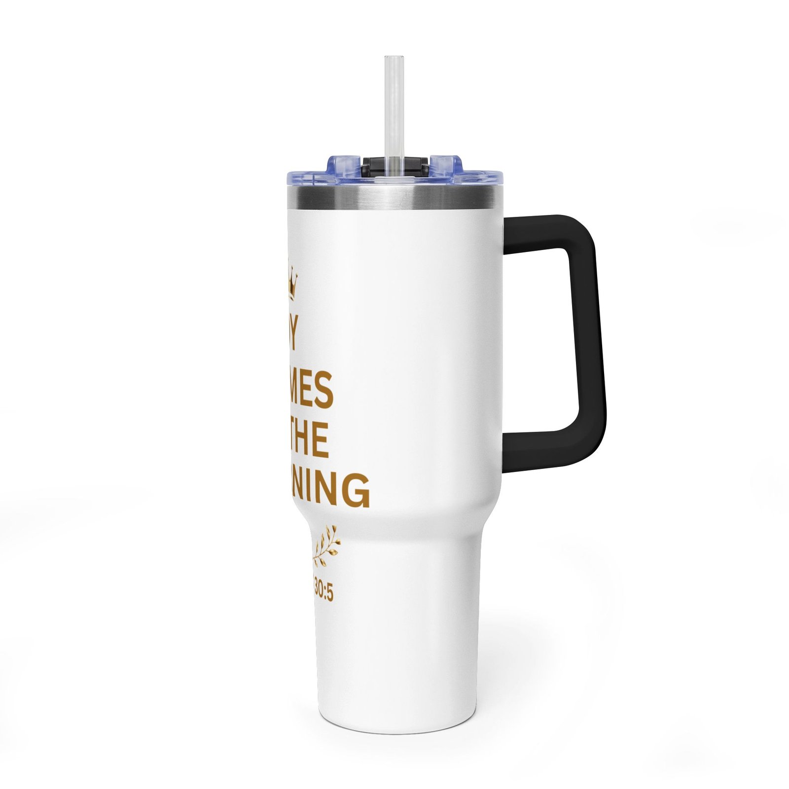 Joy Comes in the Morning Thermal Vacuum Tumbler - Image 12