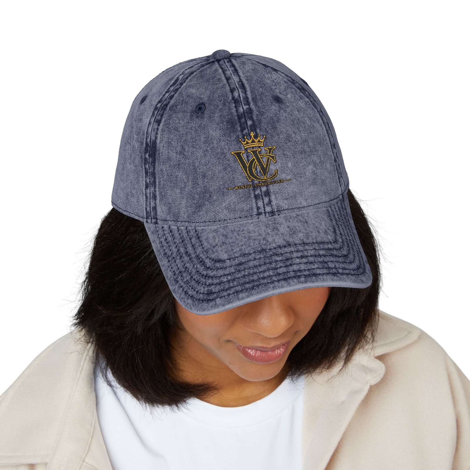 Winful Chronicles Crown Vintage Cap (Embroidery) - Image 19