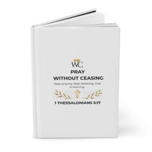 Pray Without Ceasing Hardcore Journal Matte