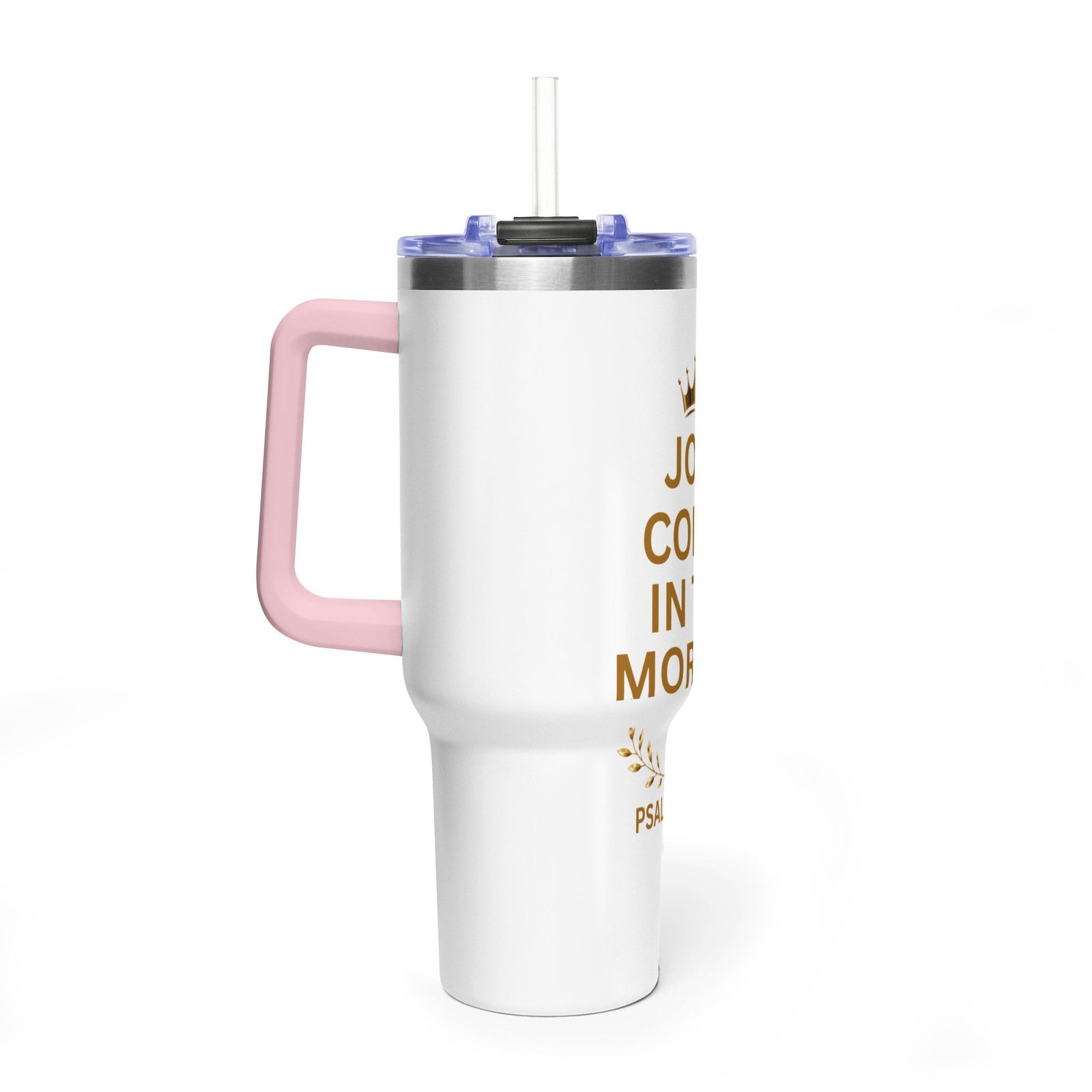 Joy Comes in the Morning Thermal Vacuum Tumbler - Image 46