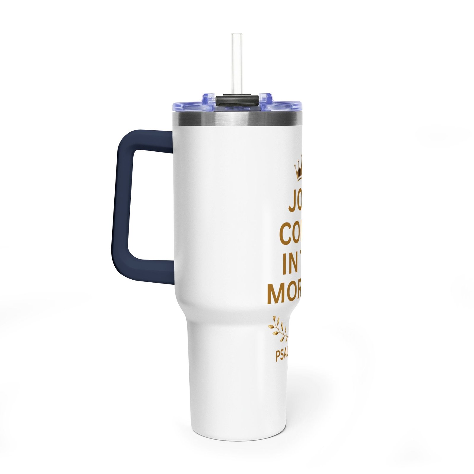 Joy Comes in the Morning Thermal Vacuum Tumbler - Image 34