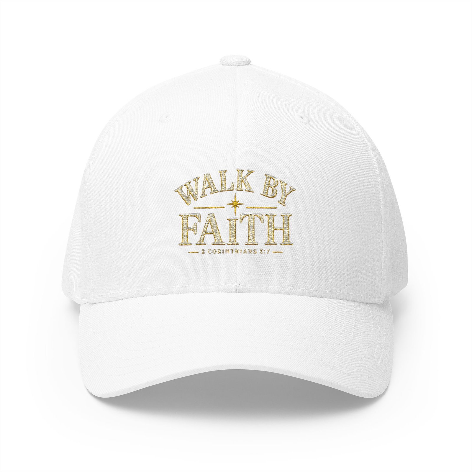 Walk By Faith Closed-Back Structured Cap - Image 5
