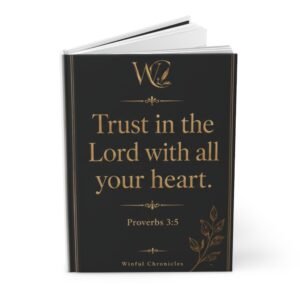 Trust in the Lord Christian Hardcover Journal Matte