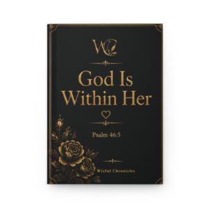 God Is Within Her Hardcover Journal Matte