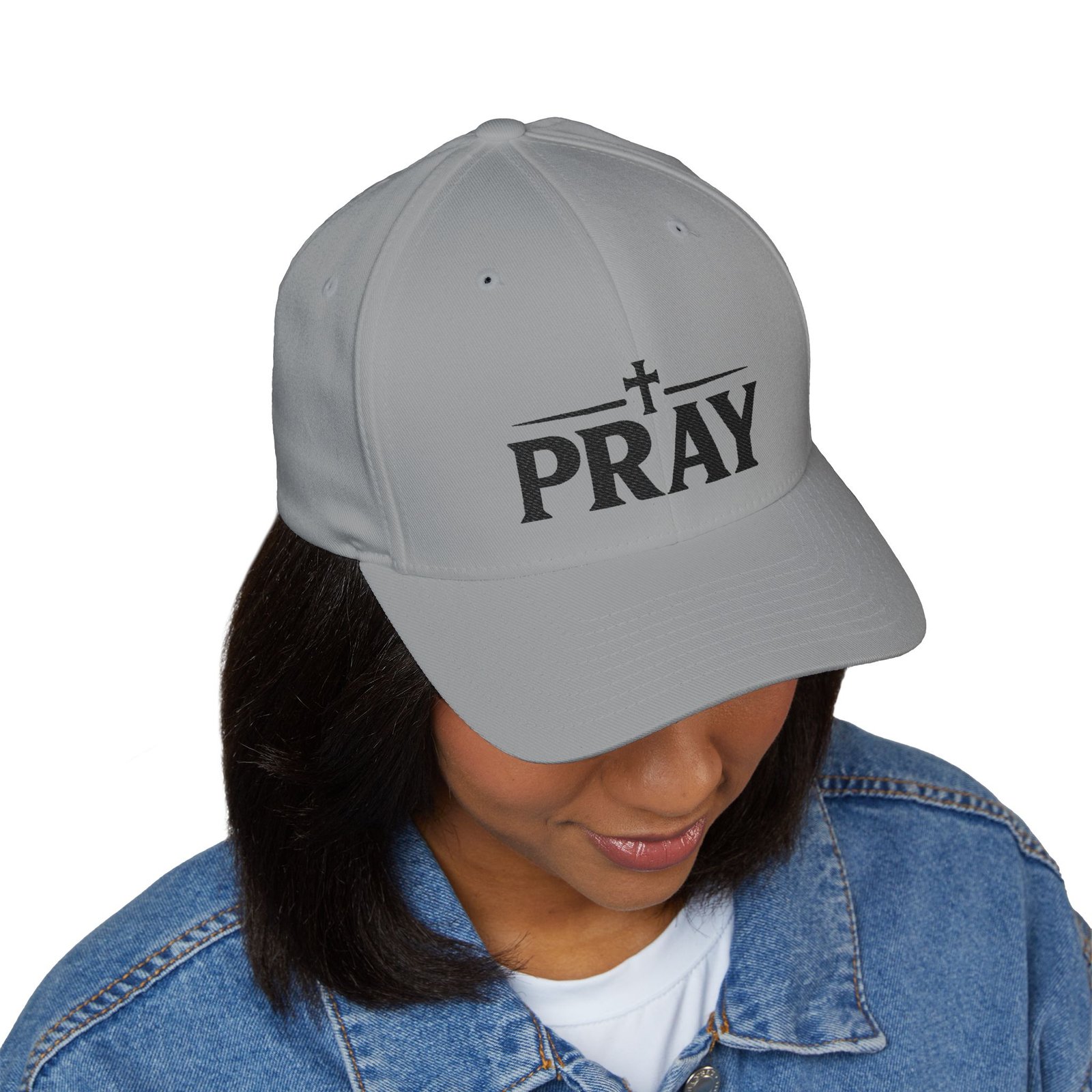 PRAY Closed-Back Structured Cap - Image 3