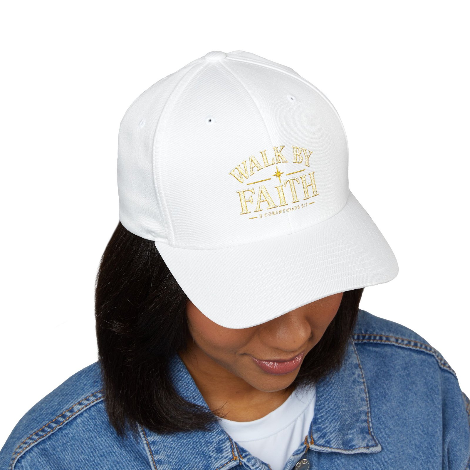Walk By Faith Closed-Back Structured Cap - Image 7