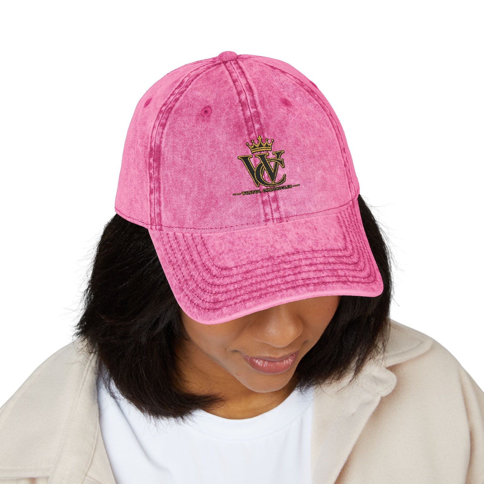 Winful Chronicles Crown Vintage Cap (Embroidery) - Image 3