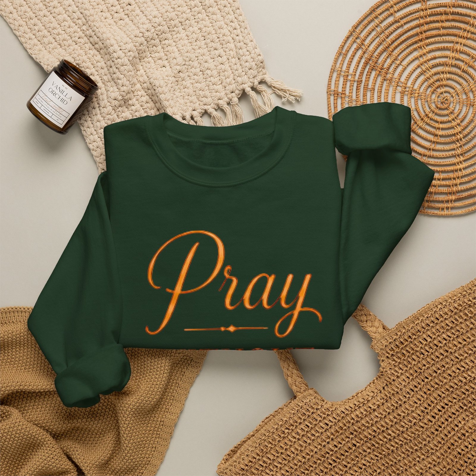 Pray Without Ceasing Unisex Sweatshirt - Image 21