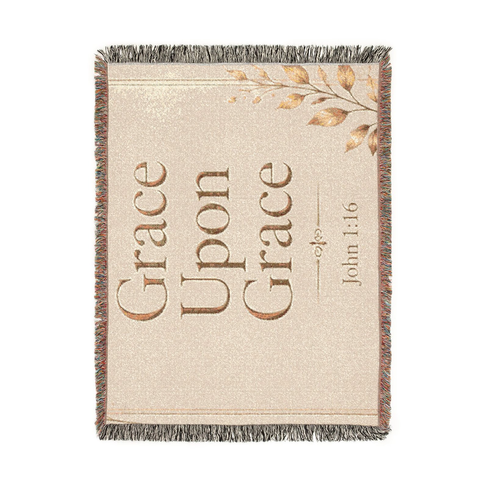 Grace Upon Grace Woven Blanket - Image 12