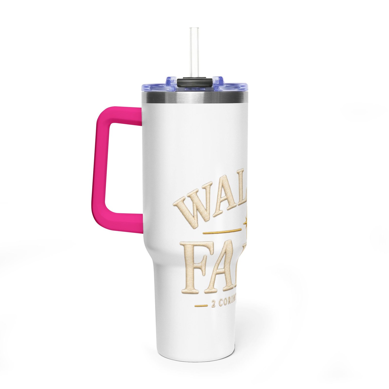 Walk by Faith Vacuum Thermal Tumbler - Image 42