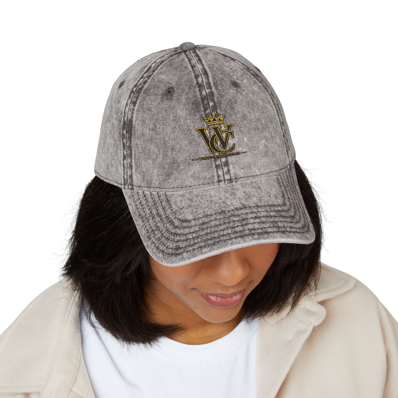 Winful Chronicles Crown Vintage Cap (Embroidery) - Image 11