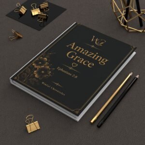 Amazing Grace Christian Hardcover Journal Matte