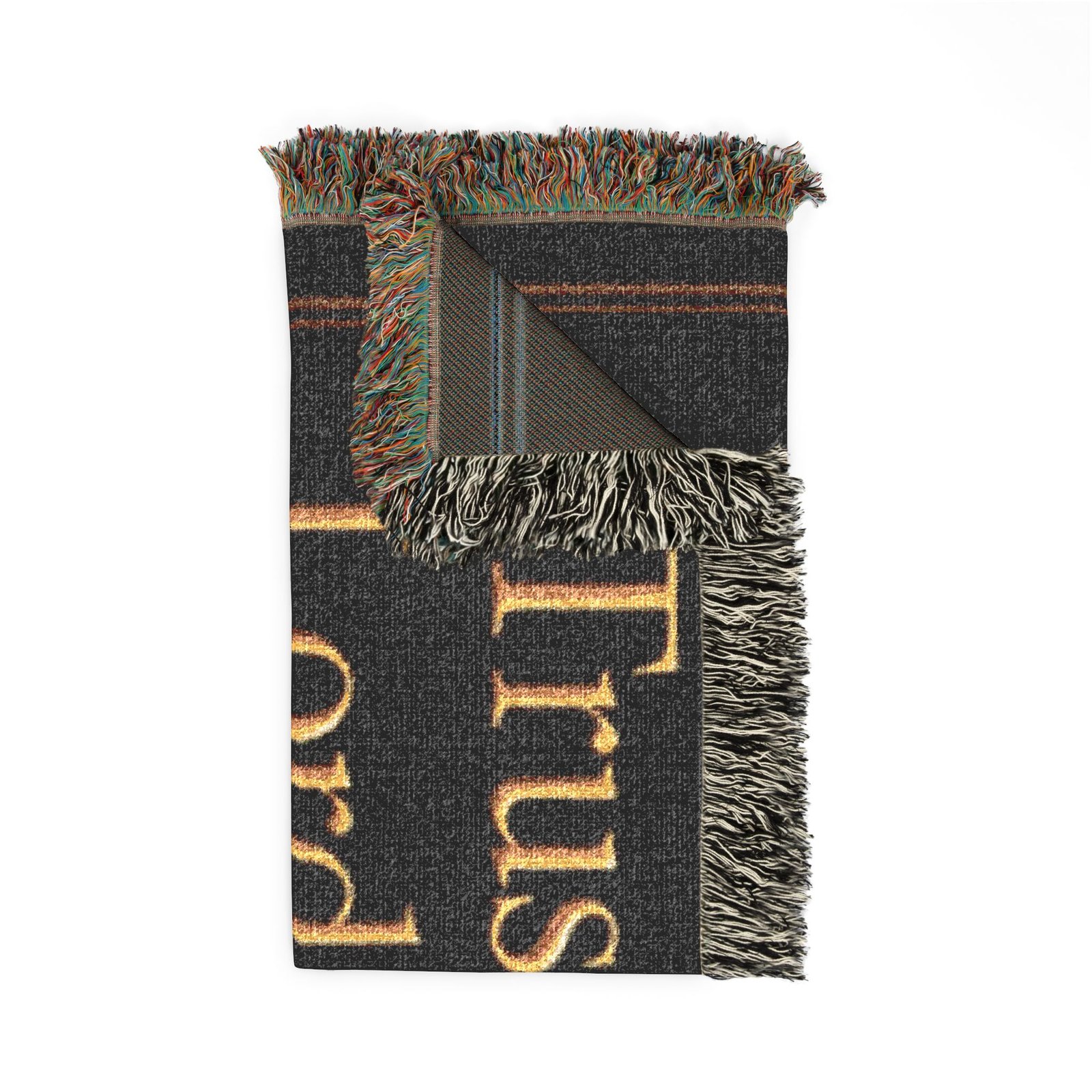 Trust in the Lord Woven Blanket - Image 4