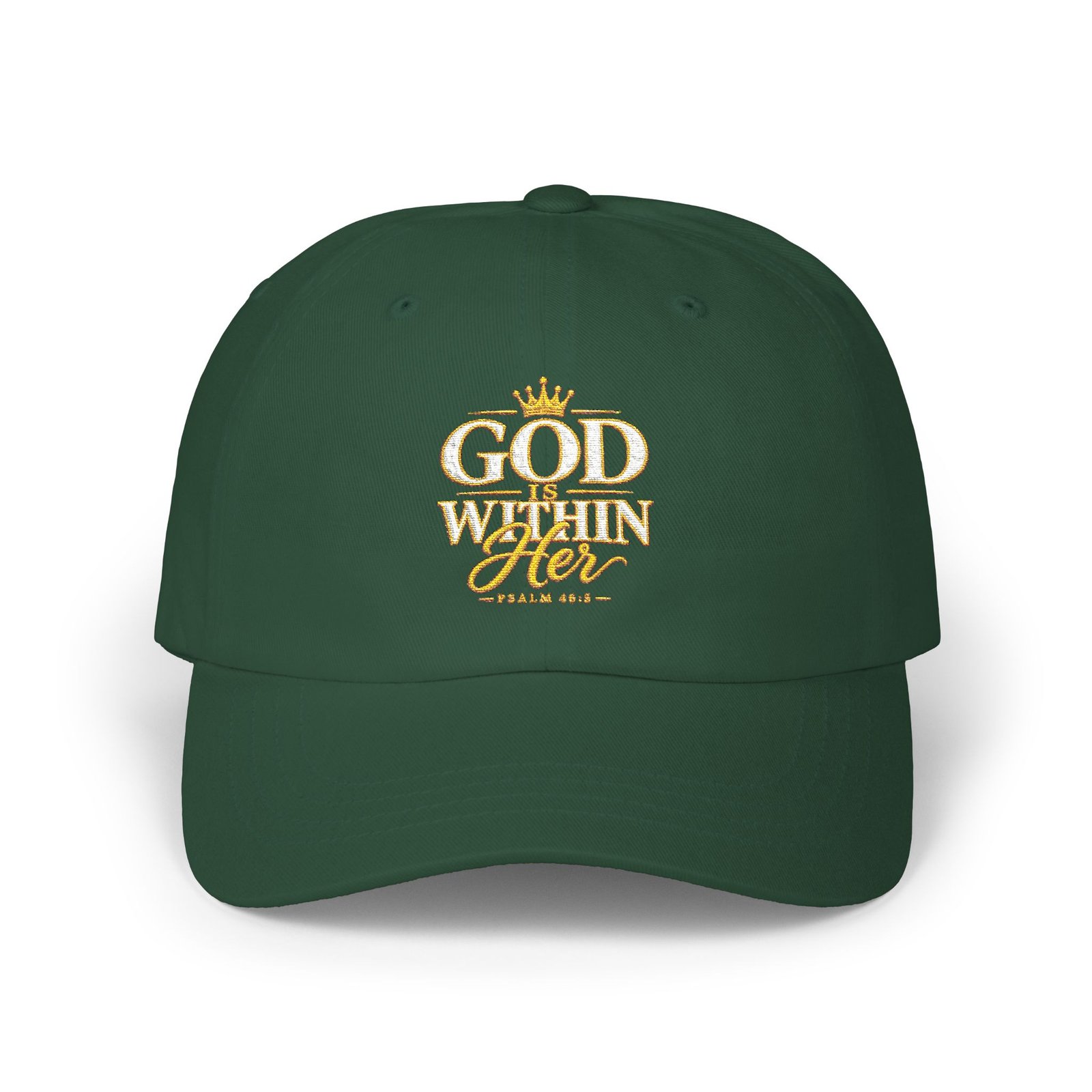 God Is Within Her Classic Dad Cap - Image 17