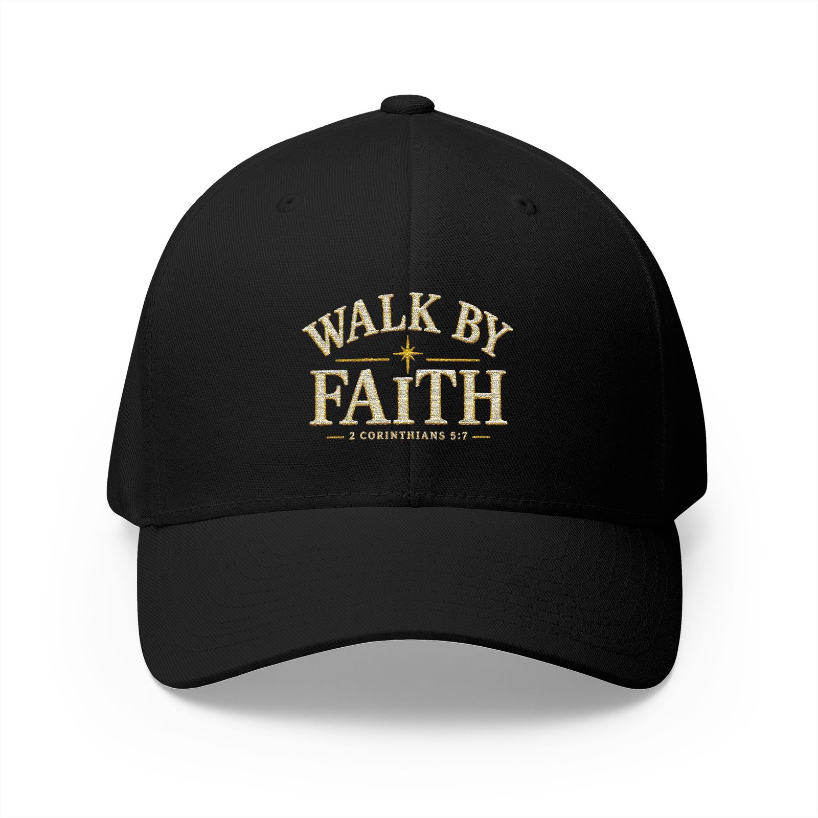 Walk By Faith Closed-Back Structured Cap