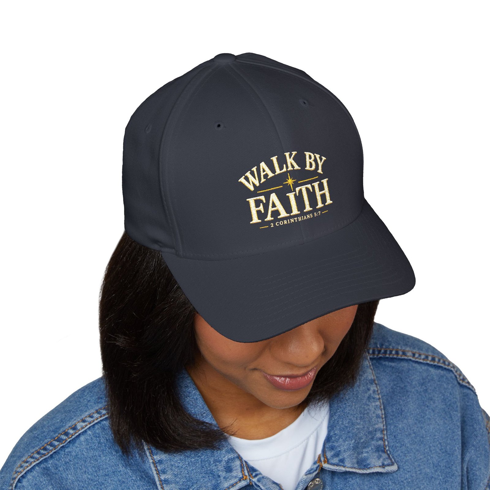 Walk By Faith Closed-Back Structured Cap - Image 39