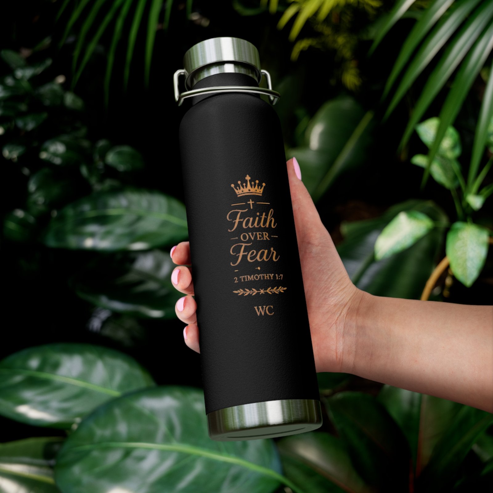 Faith Over Fear Bottle - Image 6